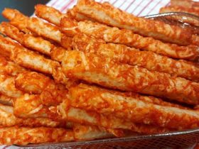 ฮฯฮนฯฯฮฏฮฝฮนฮฑ ฮผฮต ฮคฯ
ฯฮฏ - Cheese Breadsticks