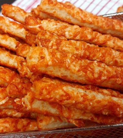 Κριτσίνια με Τυρί - Cheese Breadsticks