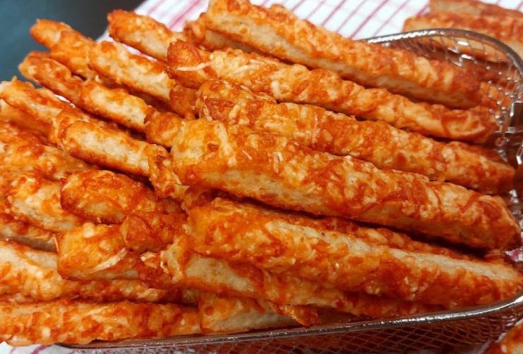 ฮฯฮนฯฯฮฏฮฝฮนฮฑ ฮผฮต ฮคฯ
ฯฮฏ - Cheese Breadsticks