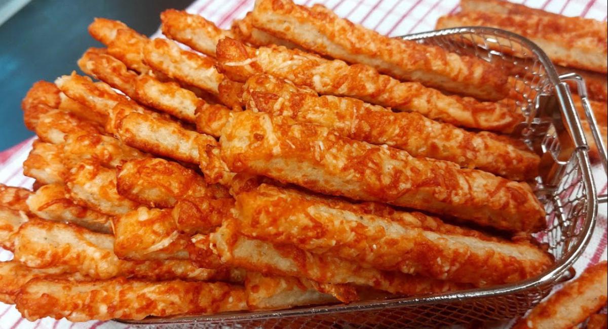 Κριτσίνια με Τυρί - Cheese Breadsticks