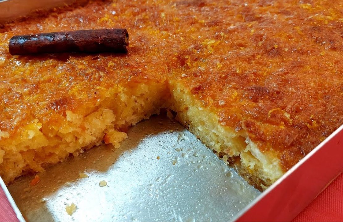 Greek orange pie - Πορτοκαλοπιτα
