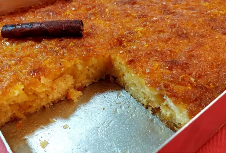 Greek orange pie - Πορτοκαλοπιτα