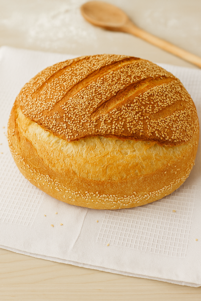 Ψωμί στη Γάστρα - Greek Dutch Oven Bread