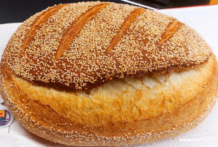 Ψωμί στη Γάστρα - Greek Dutch Oven Bread