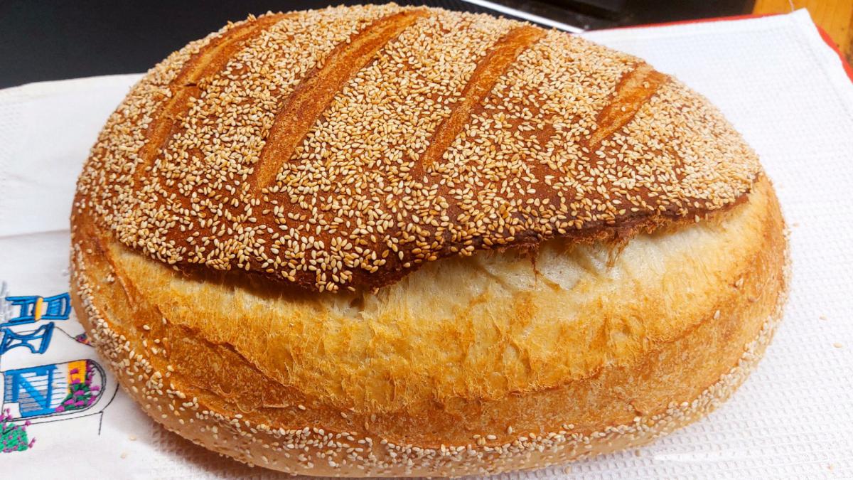 Ψωμί στη Γάστρα - Greek Dutch Oven Bread