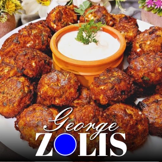 Melitzanokeftedes | Greek Eggplant Meatballs