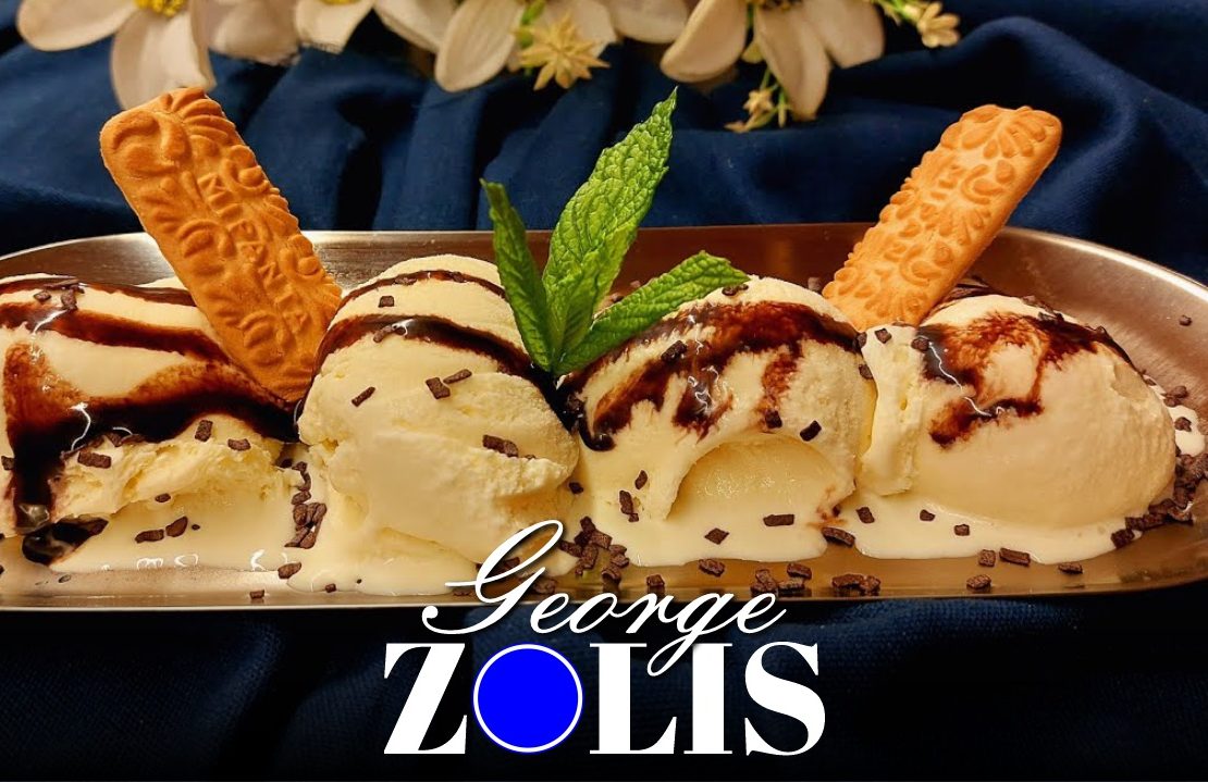 Soft Vanilla Ice Cream by George Zolis