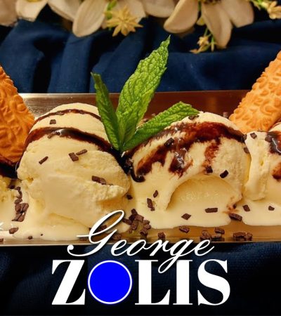 Soft Vanilla Ice Cream by George Zolis