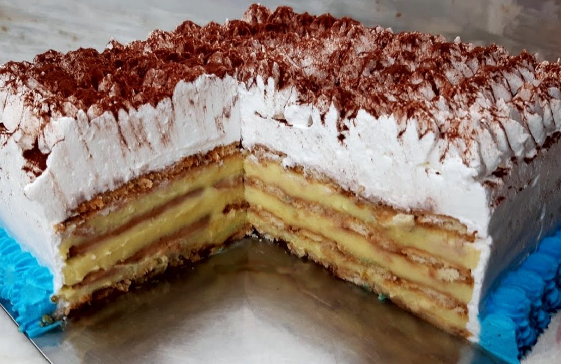 Vanilla Cream Icebox Cake