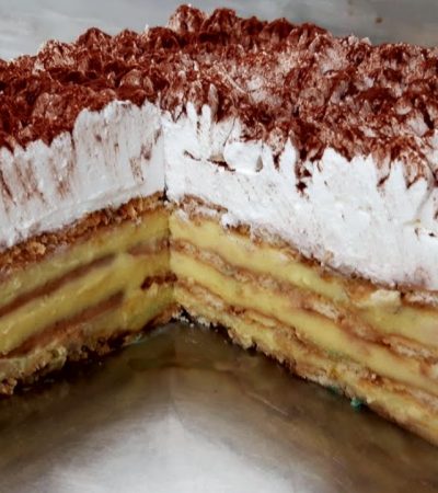 Vanilla Cream Icebox Cake