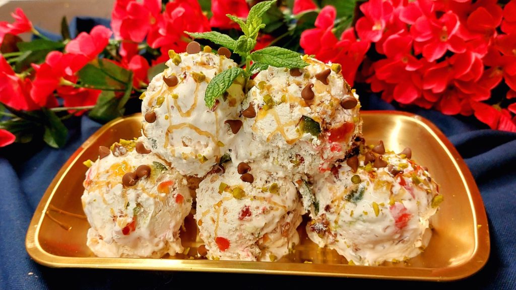 Vanilla Parfait Ice Cream - Παγωτό Παρφέ Βανίλια