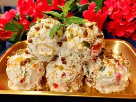 Vanilla Parfait Ice Cream - Παγωτό Παρφέ Βανίλια