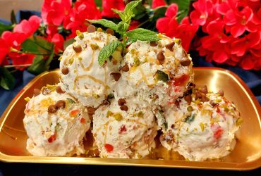 Vanilla Parfait Ice Cream - Παγωτό Παρφέ Βανίλια