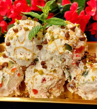 Vanilla Parfait Ice Cream - Παγωτό Παρφέ Βανίλια