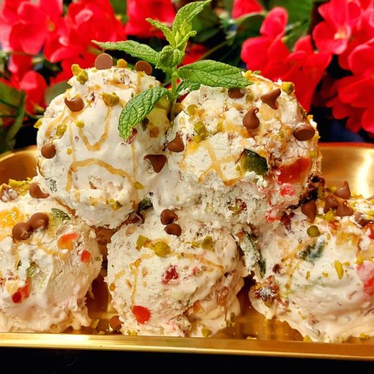 Vanilla Parfait Ice Cream - Παγωτό Παρφέ Βανίλια