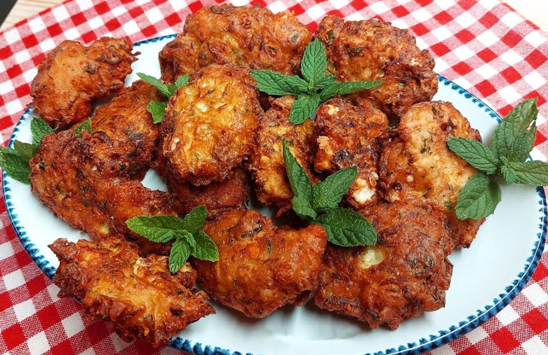 zucchini fritters - fried zucchini