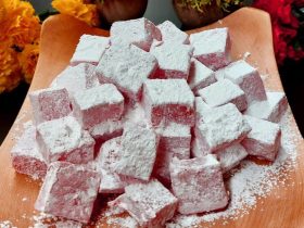 Λουκούμια Τριαντάφυλλο - Rose turkish delight