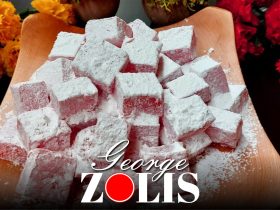 Rose flavored turkish delight recipe by George Zolis