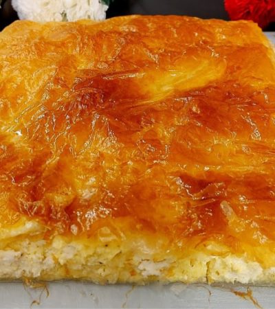 greek cheese pie ready in 5 minutes
