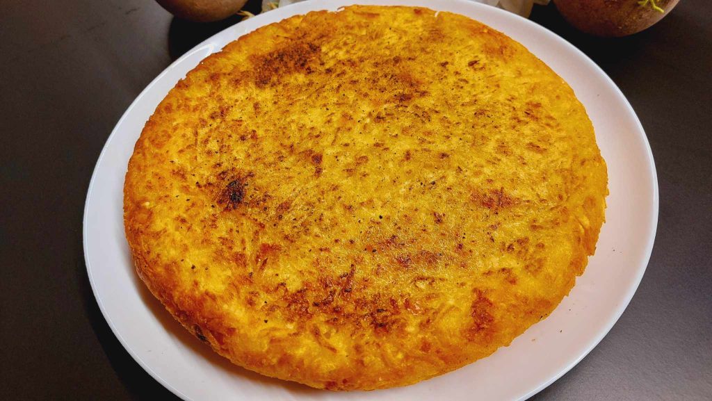 σαγανακι πατατα-τυρι potato-cheese pan