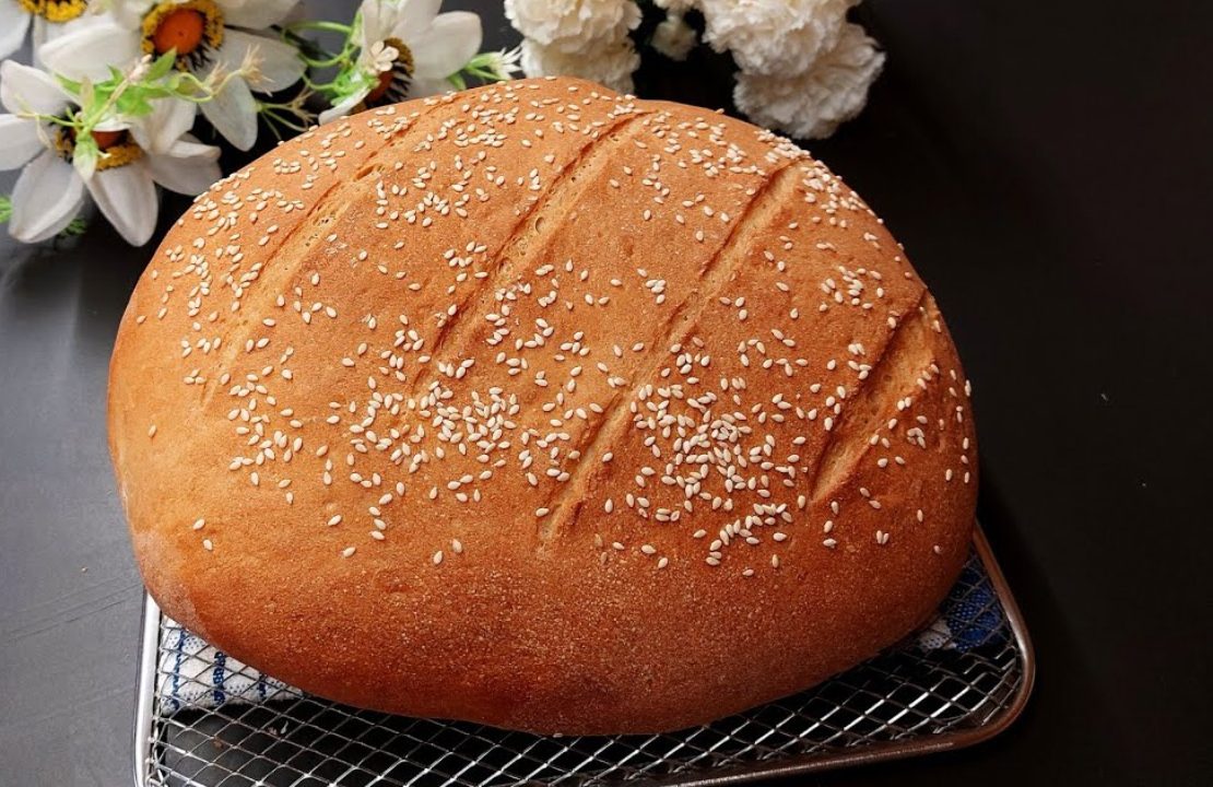 Ψωμί στη φριτέζα αέρος - Air Fryer Greek Bread