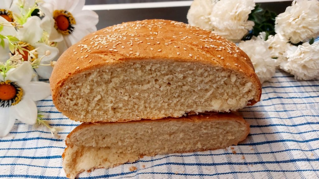 Ψωμί στη φριτέζα αέρος - Air Fryer Greek Bread