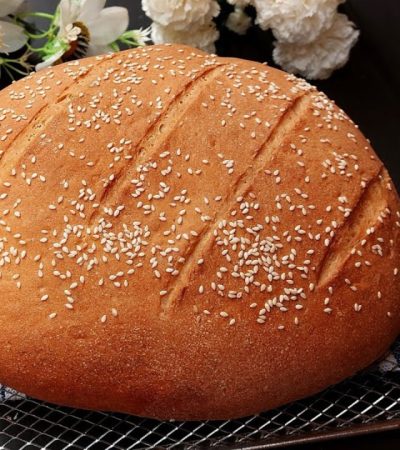 Ψωμί στη φριτέζα αέρος - Air Fryer Greek Bread