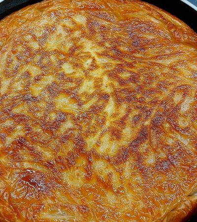 Τυρόπιτα στο τηγάνι χωρίς φούρνο - No Bake Greek Cheesepie