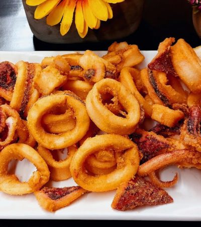 Τηγανητά Καλαμαράκια - Fried Calamari