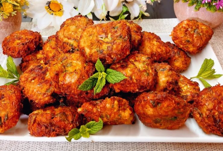 Zucchini fritters Kolokythokeftedes