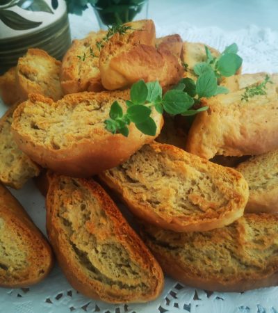 Oil Rusks with Anise Seeds -