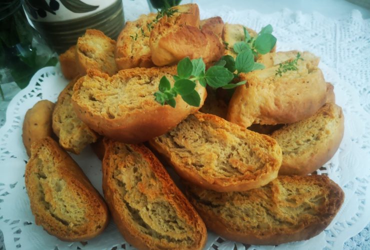 Oil Rusks with Anise Seeds - Παξιμάδια λαδιού με γλυκάνισο