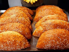 Greek Cheese Pies Kourou dough - Τυρόπιτες Κουρού