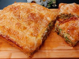 Crispy Zucchini Filo Pie - Κολοκυθόπιτα με Φύλλο Κρούστας