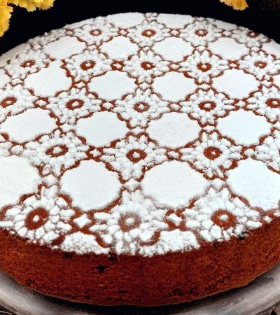 Greek Fanouropita Vegan Cake - Φανουρόπιτα