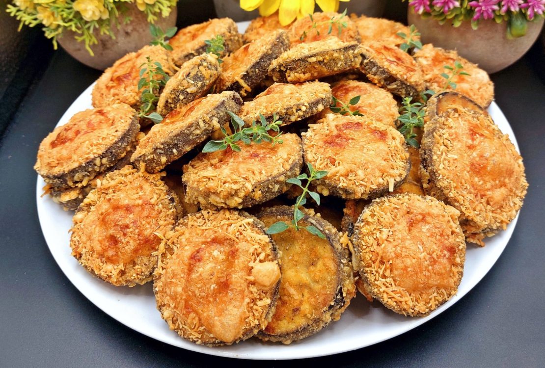 Oven baked eggplant - Μελιτζάνες ψητές στο φούρνο