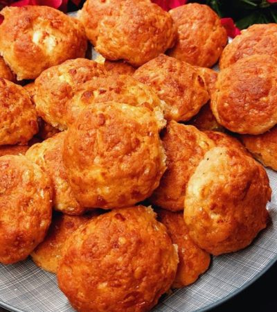 Greek No Phyllo Cheese Pies Bites - Τυροπιτάκια Μπουκιές Χωρίς Φύλλο