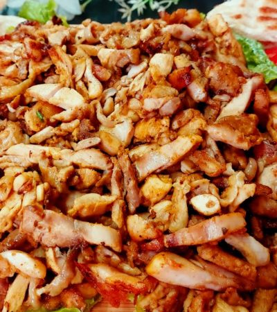 Homemade Chicken Gyro - Σπιτικός Γύρος Κοτόπουλο