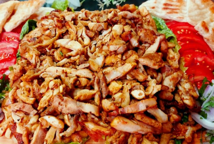 Homemade Chicken Gyro - Σπιτικός Γύρος Κοτόπουλο