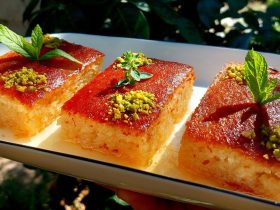 Greek Samali Dessert - Σάμαλι Παραδοσιακό