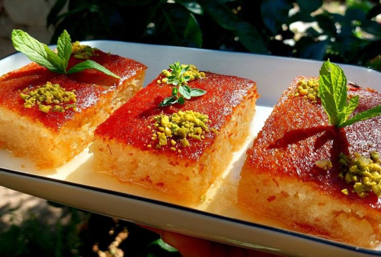 Greek Samali Dessert - Σάμαλι Παραδοσιακό