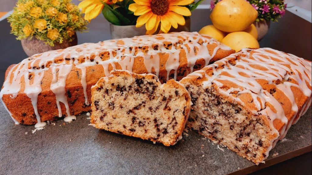 Vegan Lemon Cake with Icing - Κέικ Λεμόνι με Γλάσο