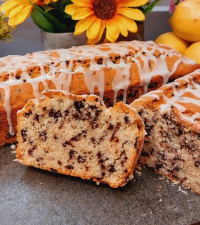 Vegan Lemon Cake with Icing - Κέικ Λεμόνι με Γλάσο