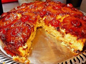 Vegan Pineapple Cake - Νηστίσιμο Κέικ με Ανανά