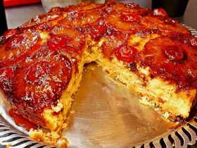 Vegan Pineapple Cake - Νηστίσιμο Κέικ με Ανανά
