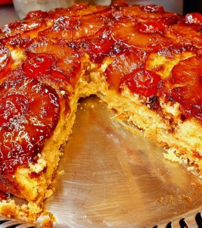 Vegan Pineapple Cake - Νηστίσιμο Κέικ με Ανανά
