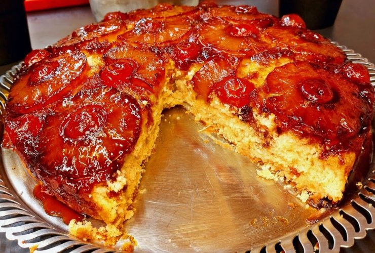Vegan Pineapple Cake - Νηστίσιμο Κέικ με Ανανά