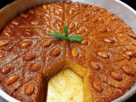Vegan oil-free Samali - Σάμαλι Νηστίσιμο