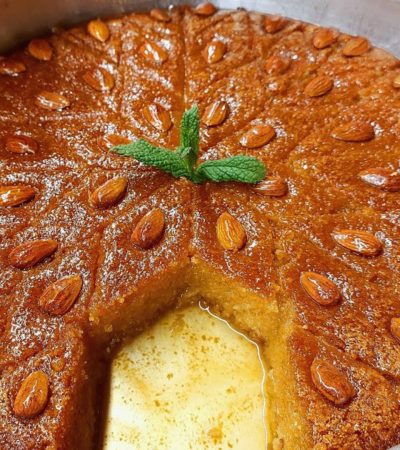 Vegan oil-free Samali - Σάμαλι Νηστίσιμο