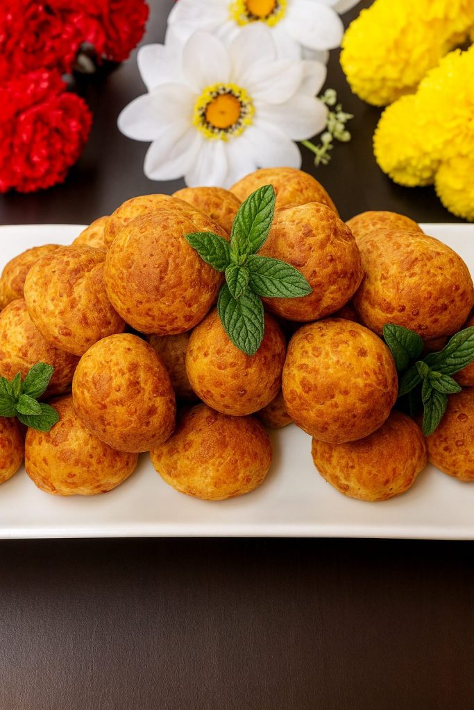 Τυροκεφτέδες - Greek Cheese Balls